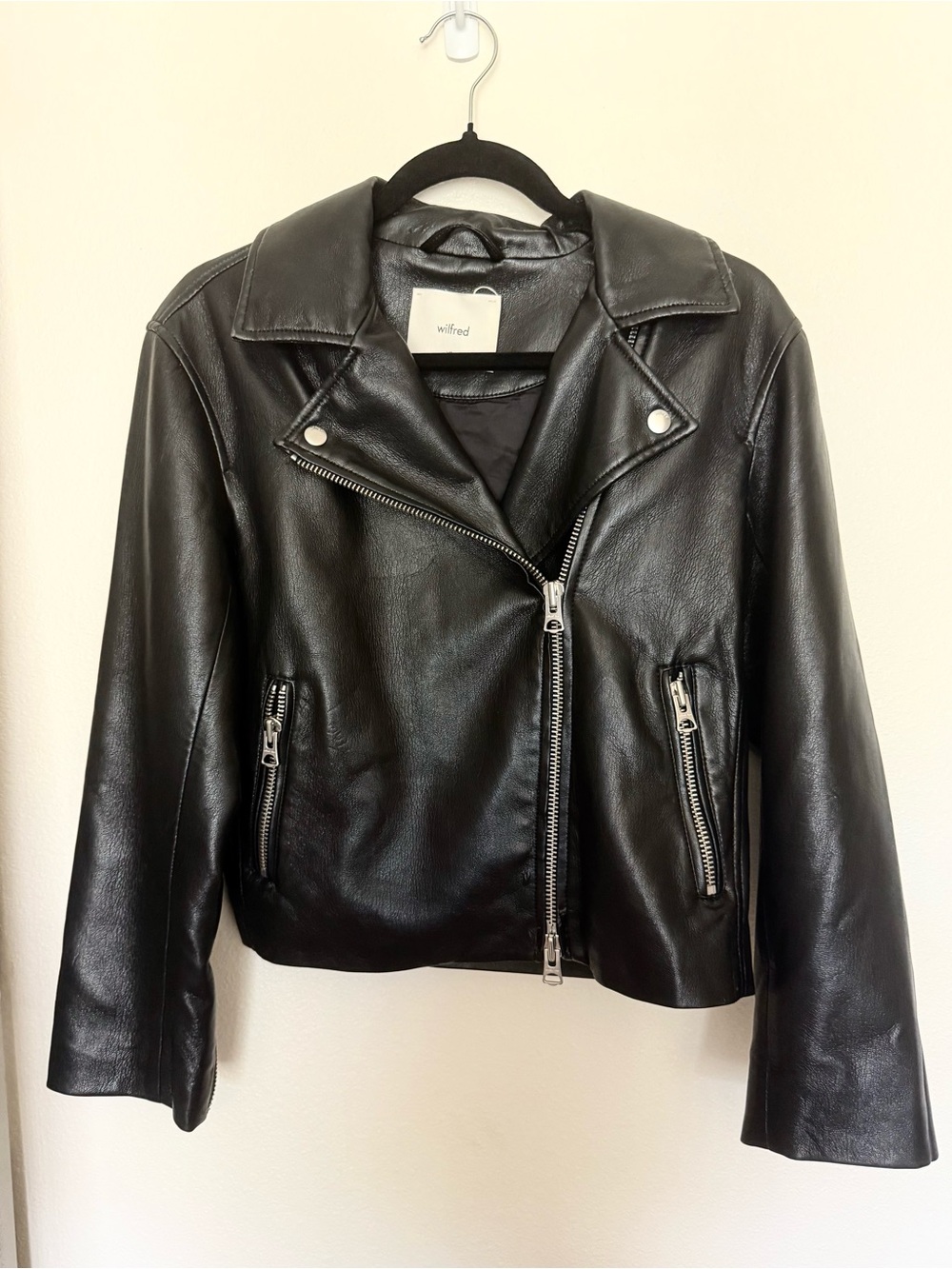 Aritzia Vegan Leather Jacket